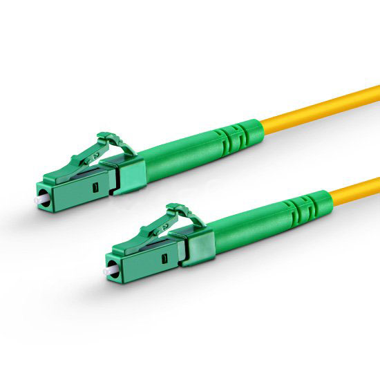 lc apc to lc apc simplex single mode pvc ofnr fiber optic patch cable cord 1