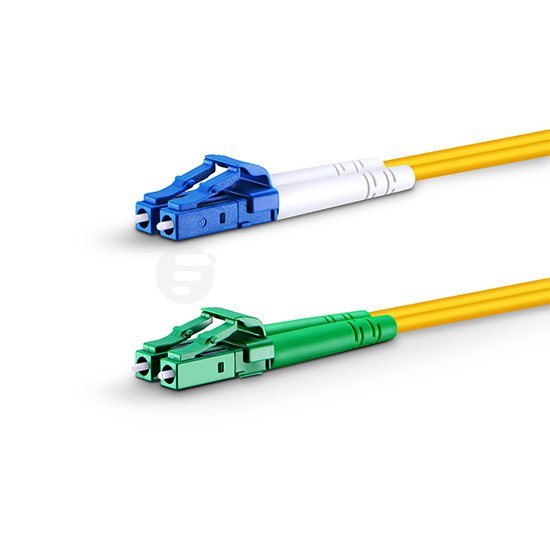 lc upc to lc apc duplex singlemode pvc ofnr fiber optic patch cable cord 1