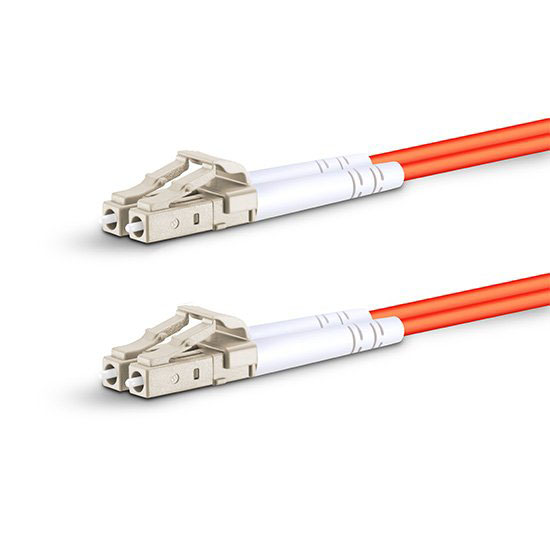lc upc to lc upc duplex pvc ofnr om2 om1 multimode wideband fiber optic patch cable cord